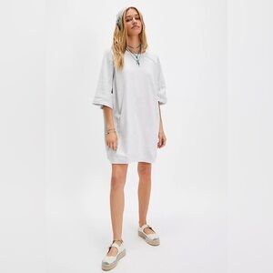 We The Free Mari Muscle Pullover Heather Grey, Size XS